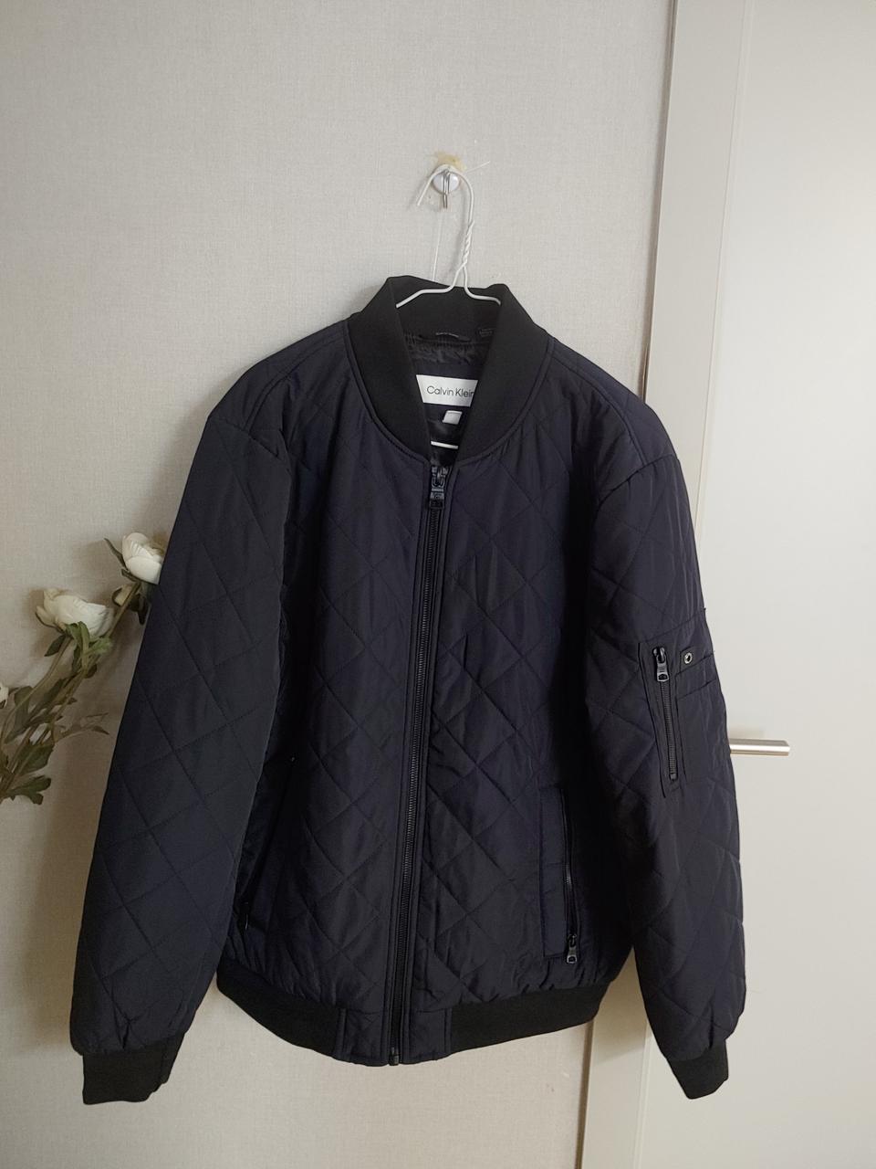 CK캘빈클라인 퀼팅 점퍼 남성 M 100~105