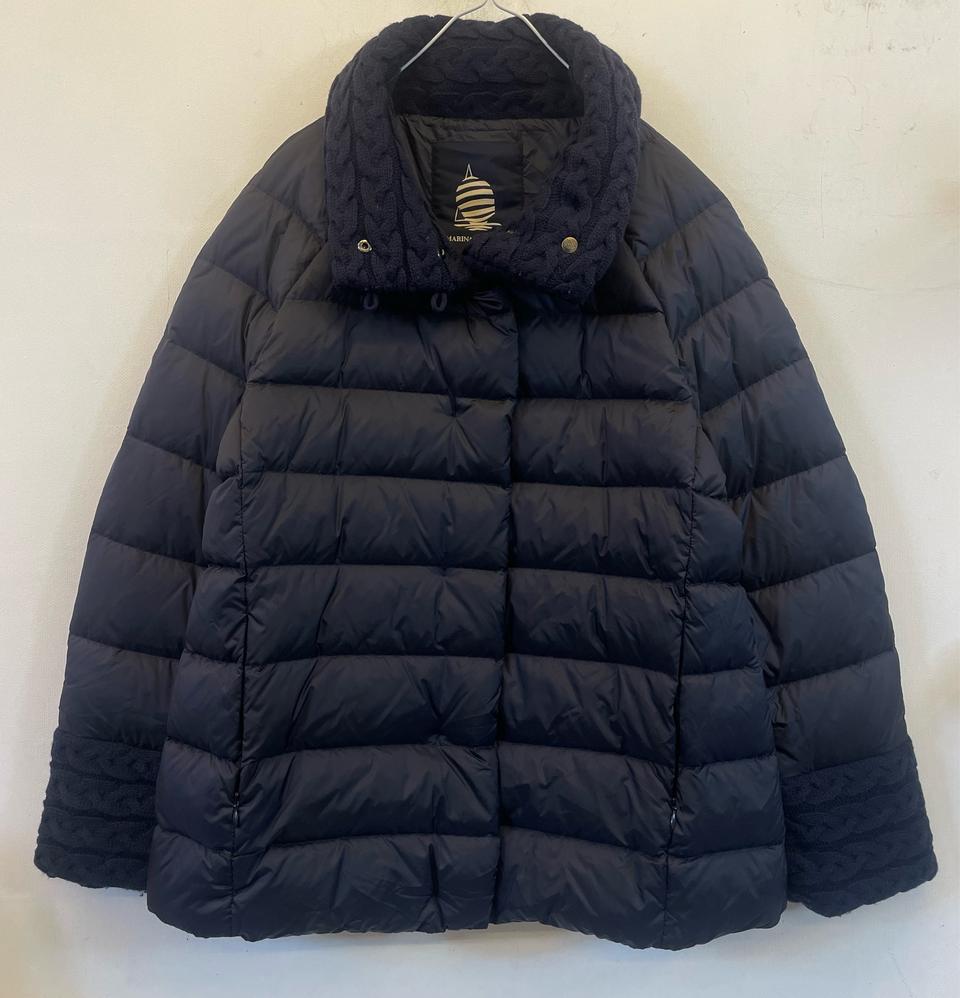 마리나요팅 구스다운패딩 니트패딩:) 구스패딩숏패딩 프리미엄구스다운