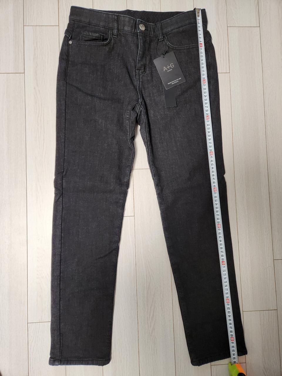 A+G 블랙 기모 데님 청바지 사이즈29A+G 블랙 데님 바지 29사