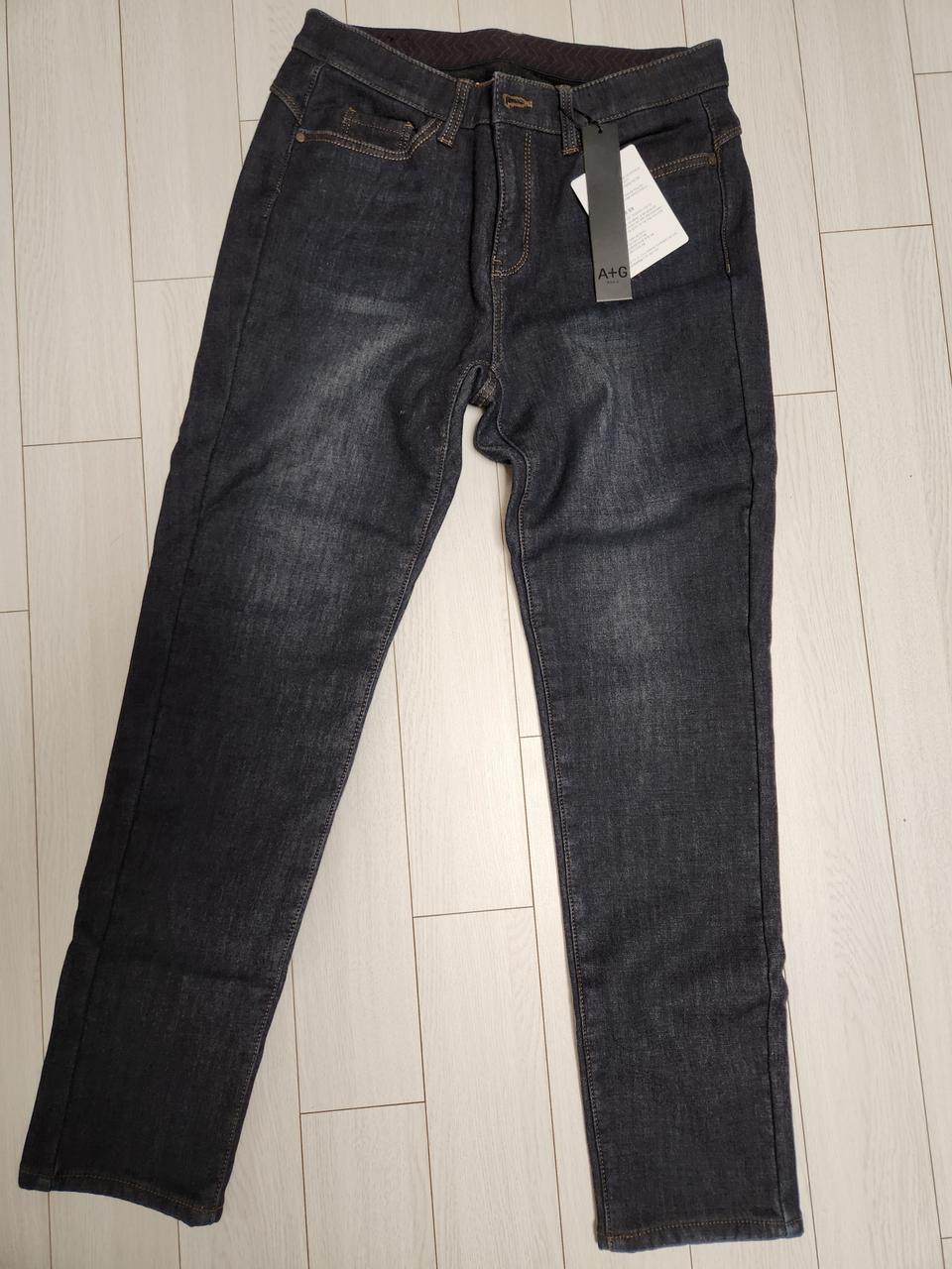 A+G 기모 데님 청바지 사이즈29허리 약37~38cm총장 약94~