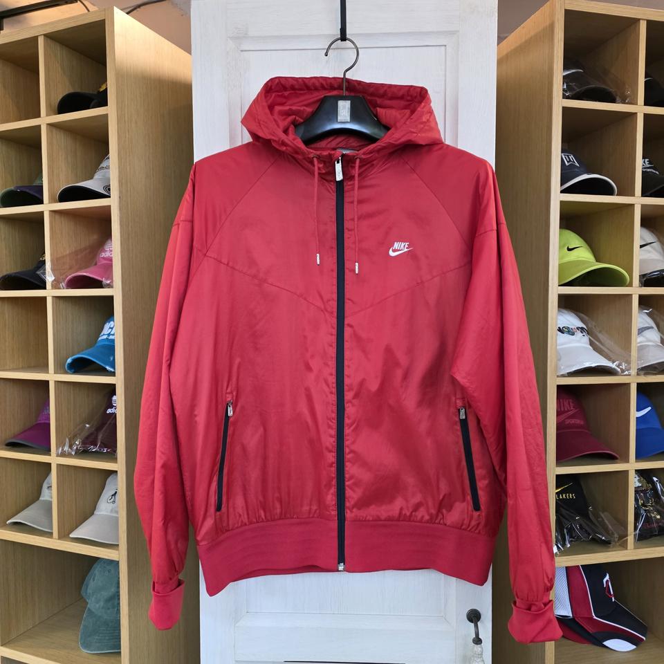 나이키 윈드러너 바람막이 레드