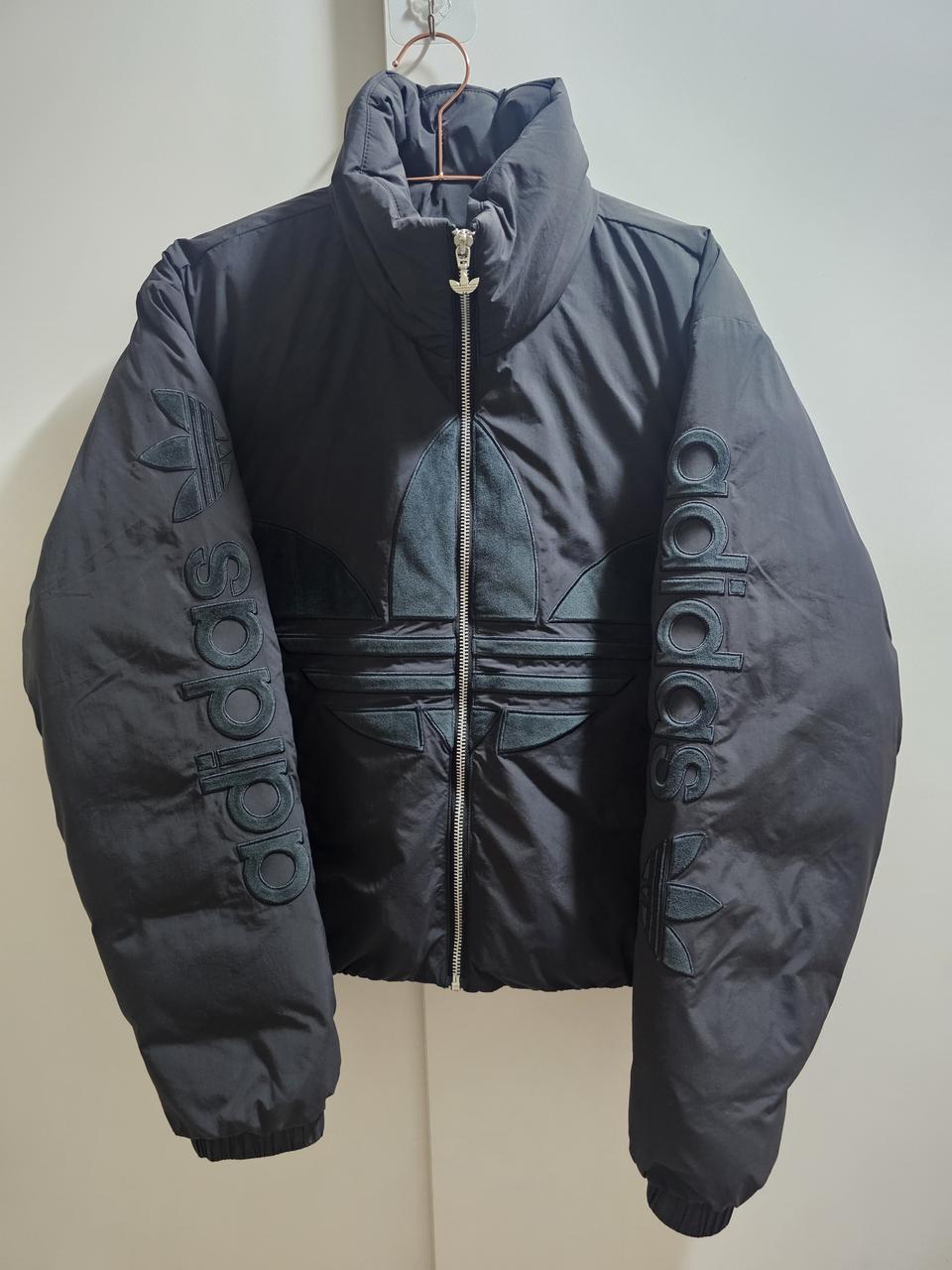 아디다스 크롭 패딩