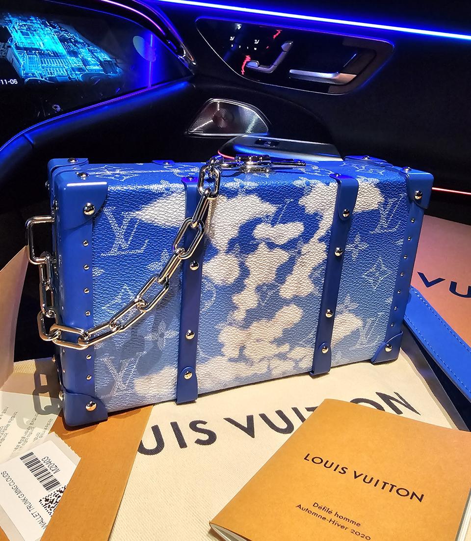 루이비통 버질아블로 클라우드 하드 트렁크 클러치백 볼가 (새상품)