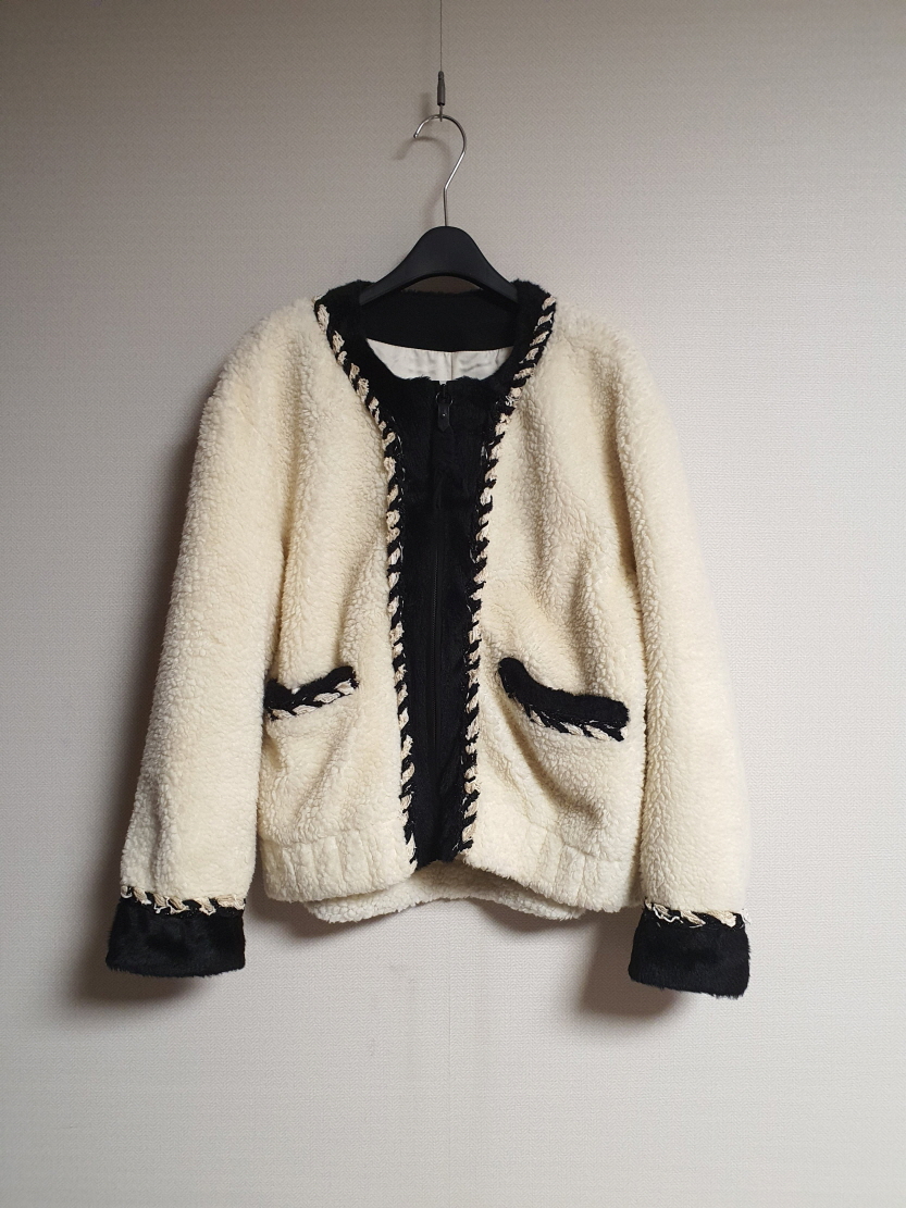 오즈세컨 퍼블록 덤블 점퍼 55~66 사이즈 정품