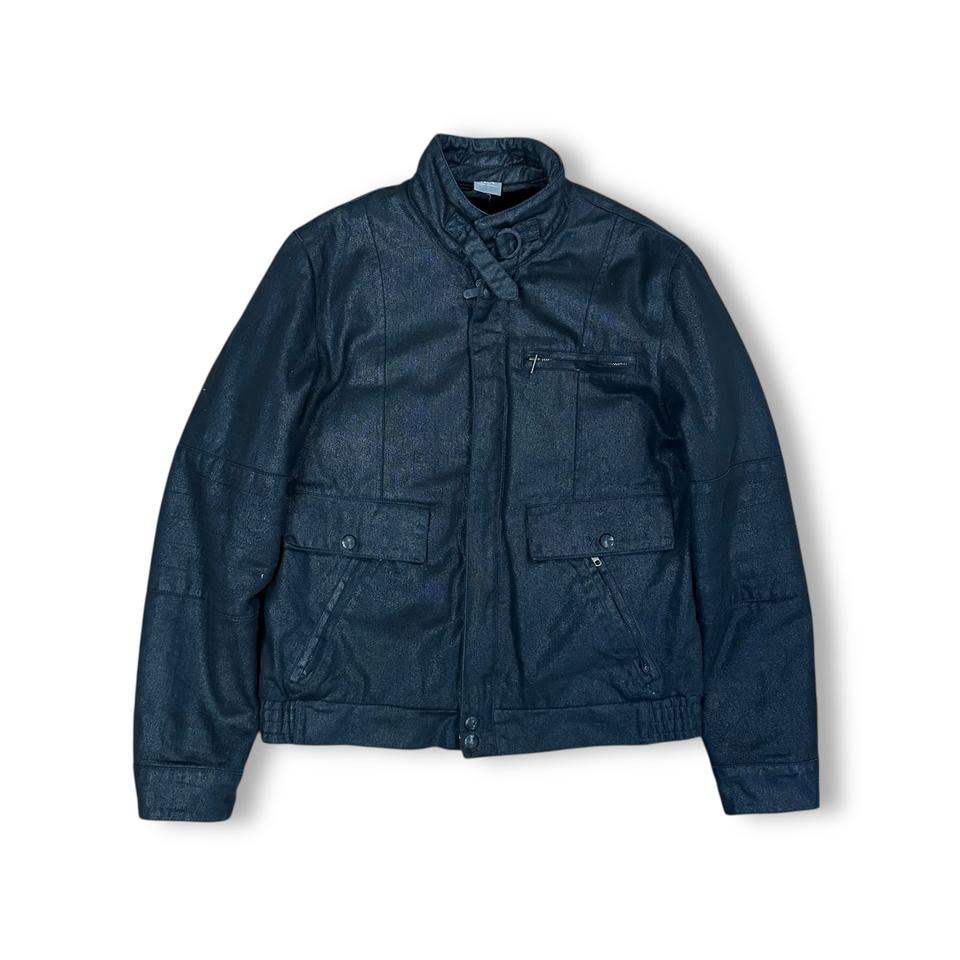 아르마니익스체인지 코티드 비이커 점퍼