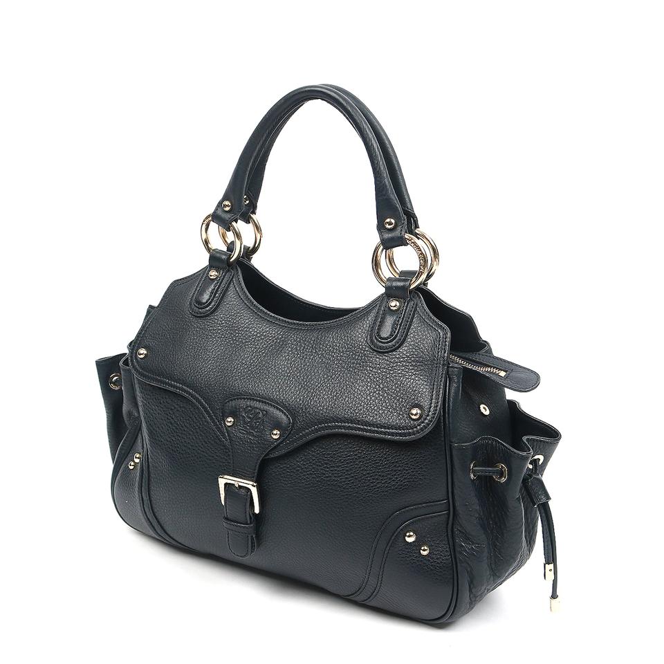 루이까또즈 마니언 블루 천연가죽 토트 가방 / B013P -002