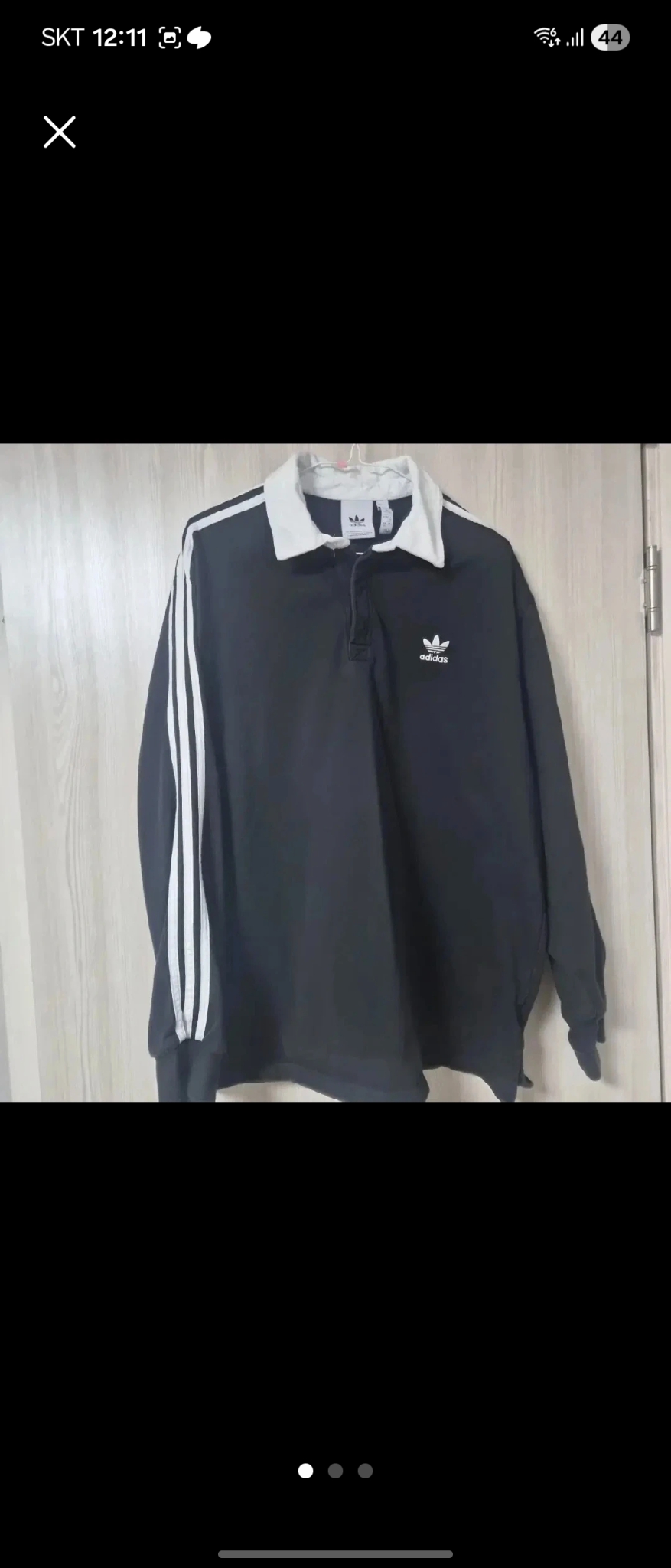 아디다스 카라 맨투맨