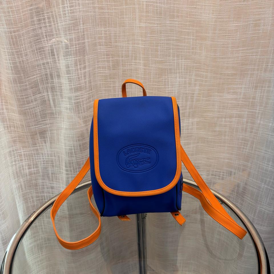 정품 라코스테 PVC 백팩