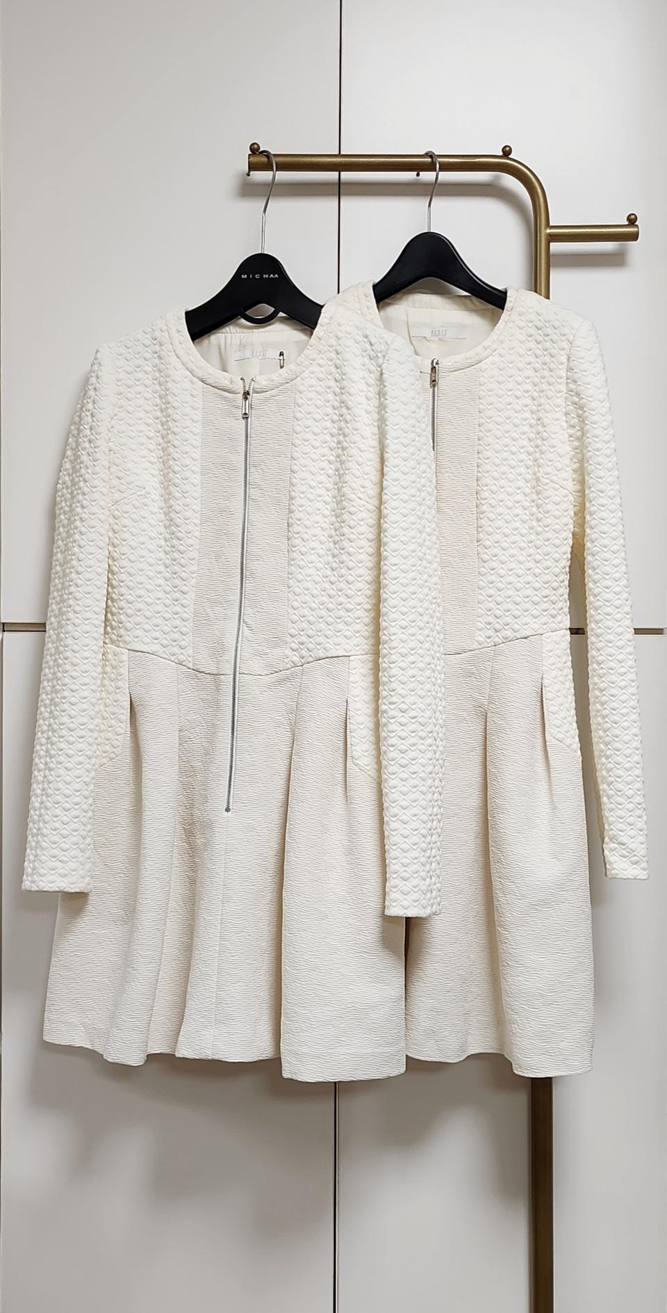 새상품 비지트인뉴욕 집업 원피스66