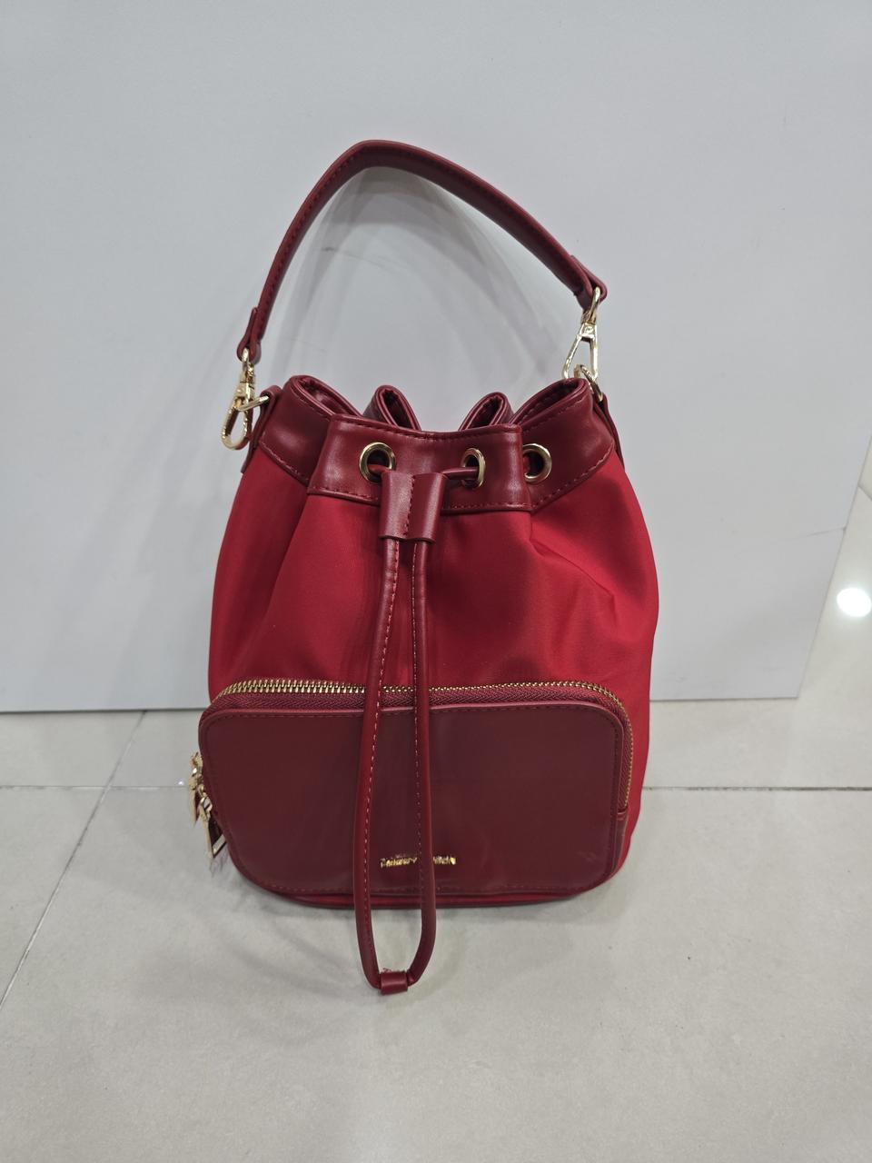 헤리메이슨 레드 토트백 미사용