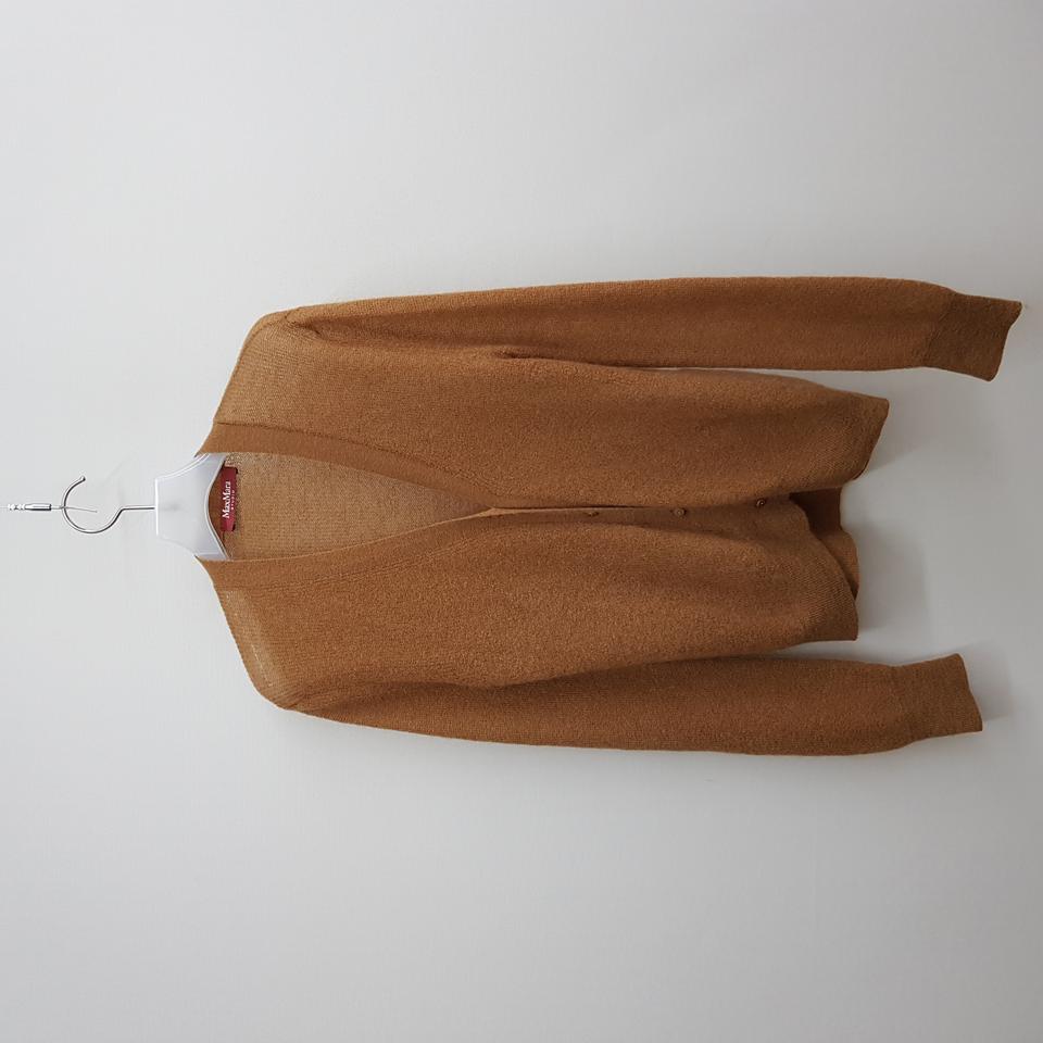 막스마라 스튜디오 모헤어 블렌드 V넥 가디건 M사이즈