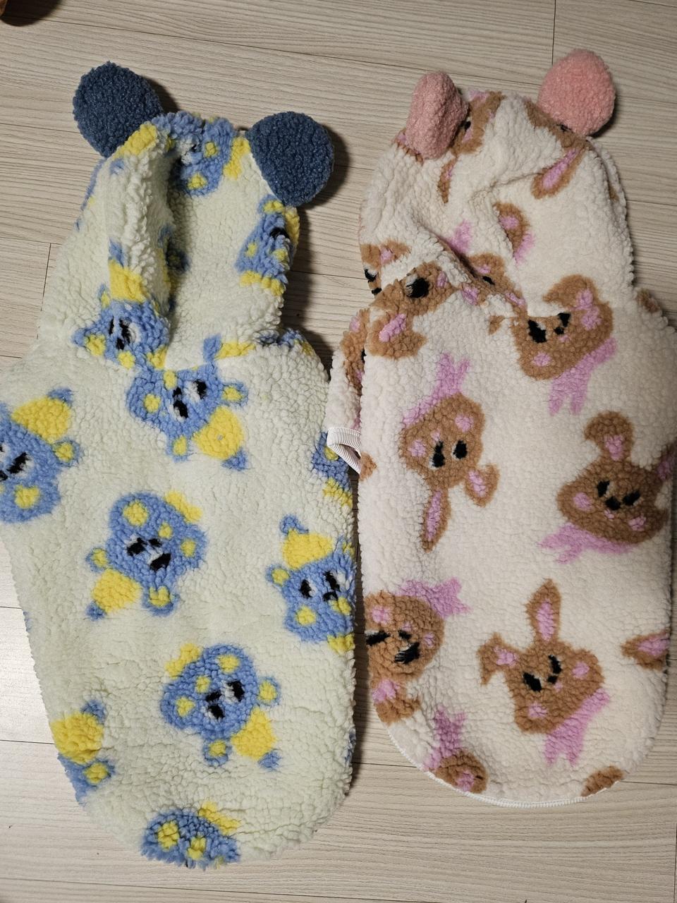 강아지 애견옷 강아지의류 뽀글이 귀달이 후리스 XL