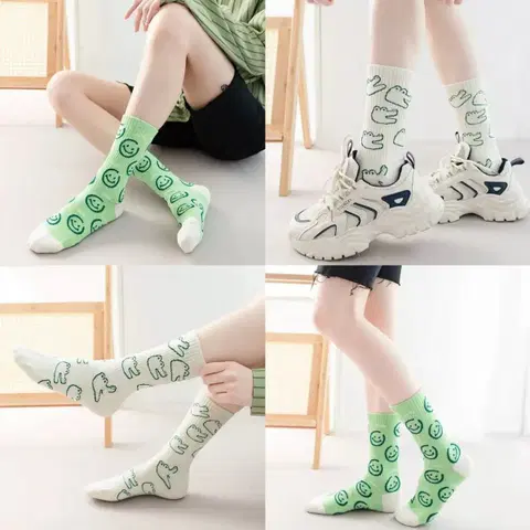 3컬레요~ 스마일 공룡 하트 캐릭터 양말 팔아요 ~