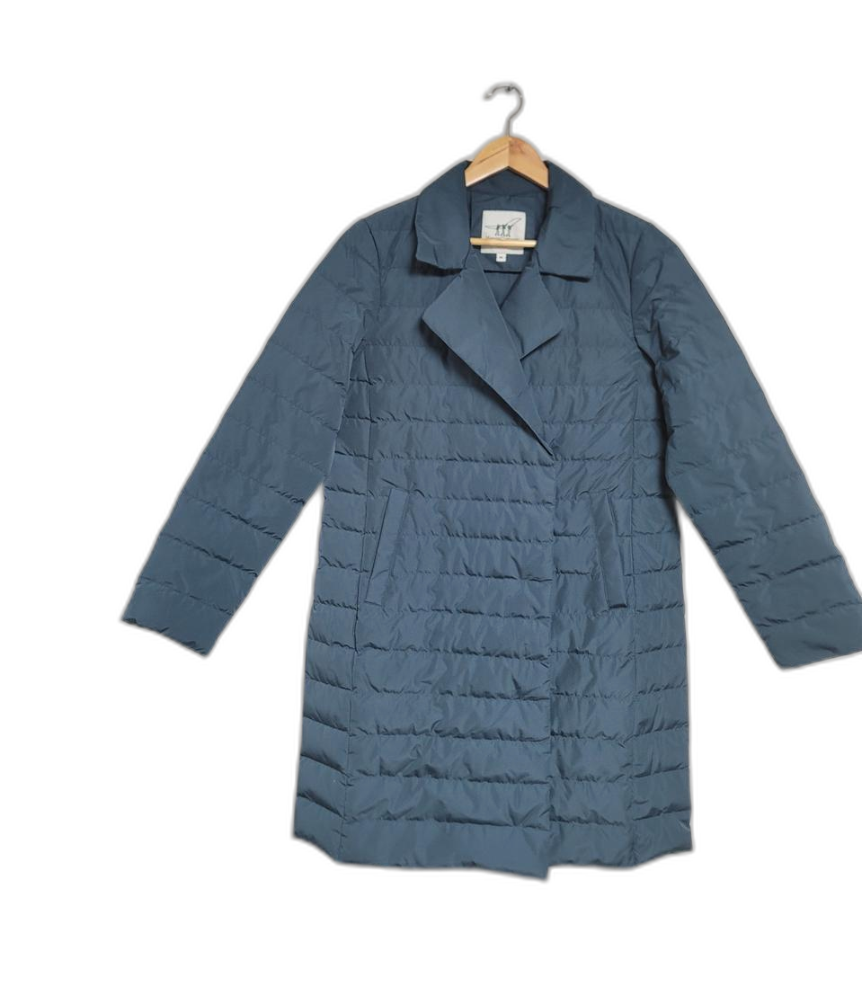 헨리코튼. 여성 롱 패딩 코트.95