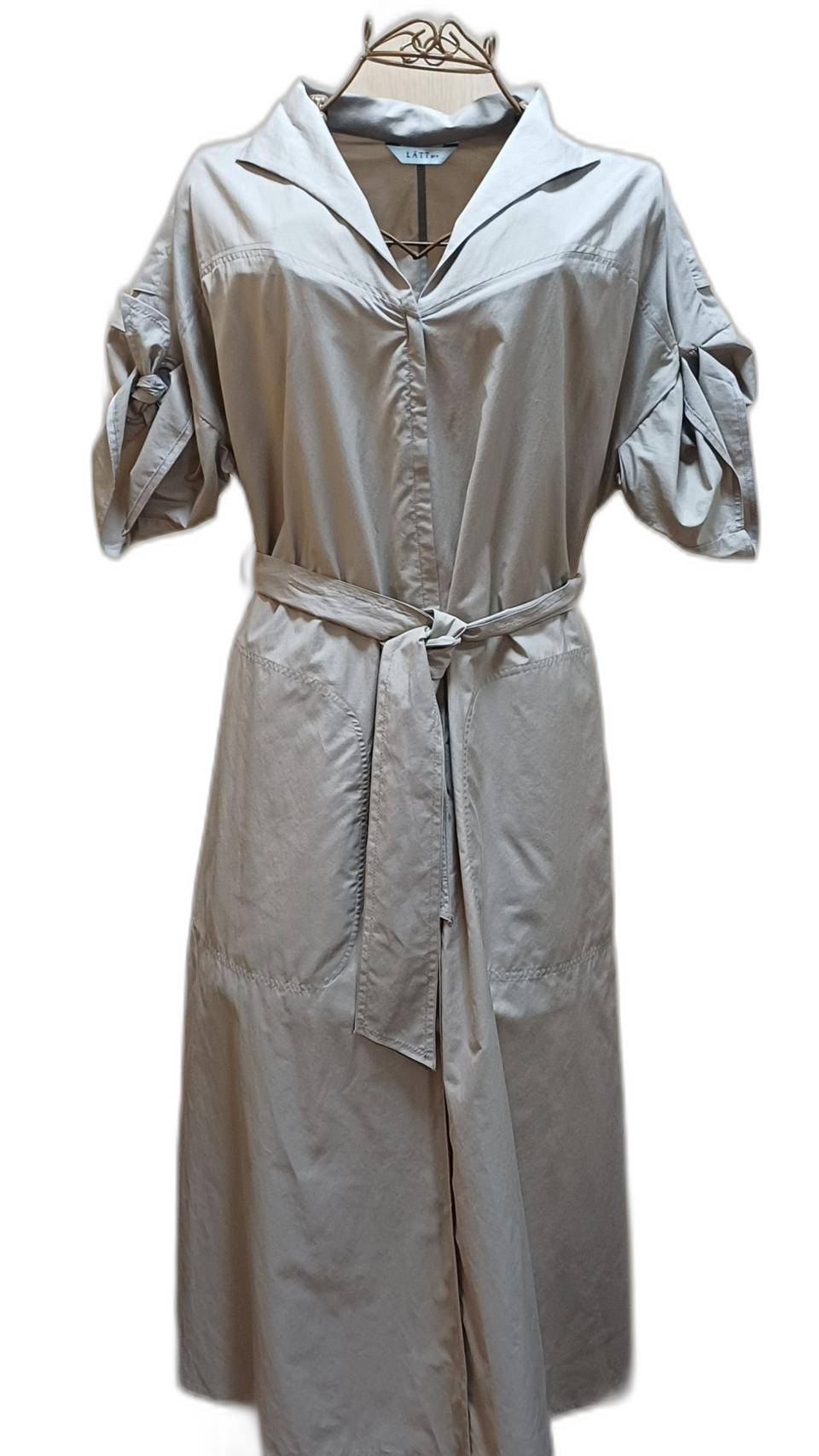 한섬 래트바이티 LÄTT by T 셔츠형 롱 원피스