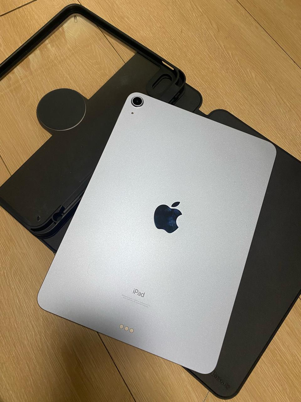 아이패드에어4 스카이블루64GB wifi S급 액정백화