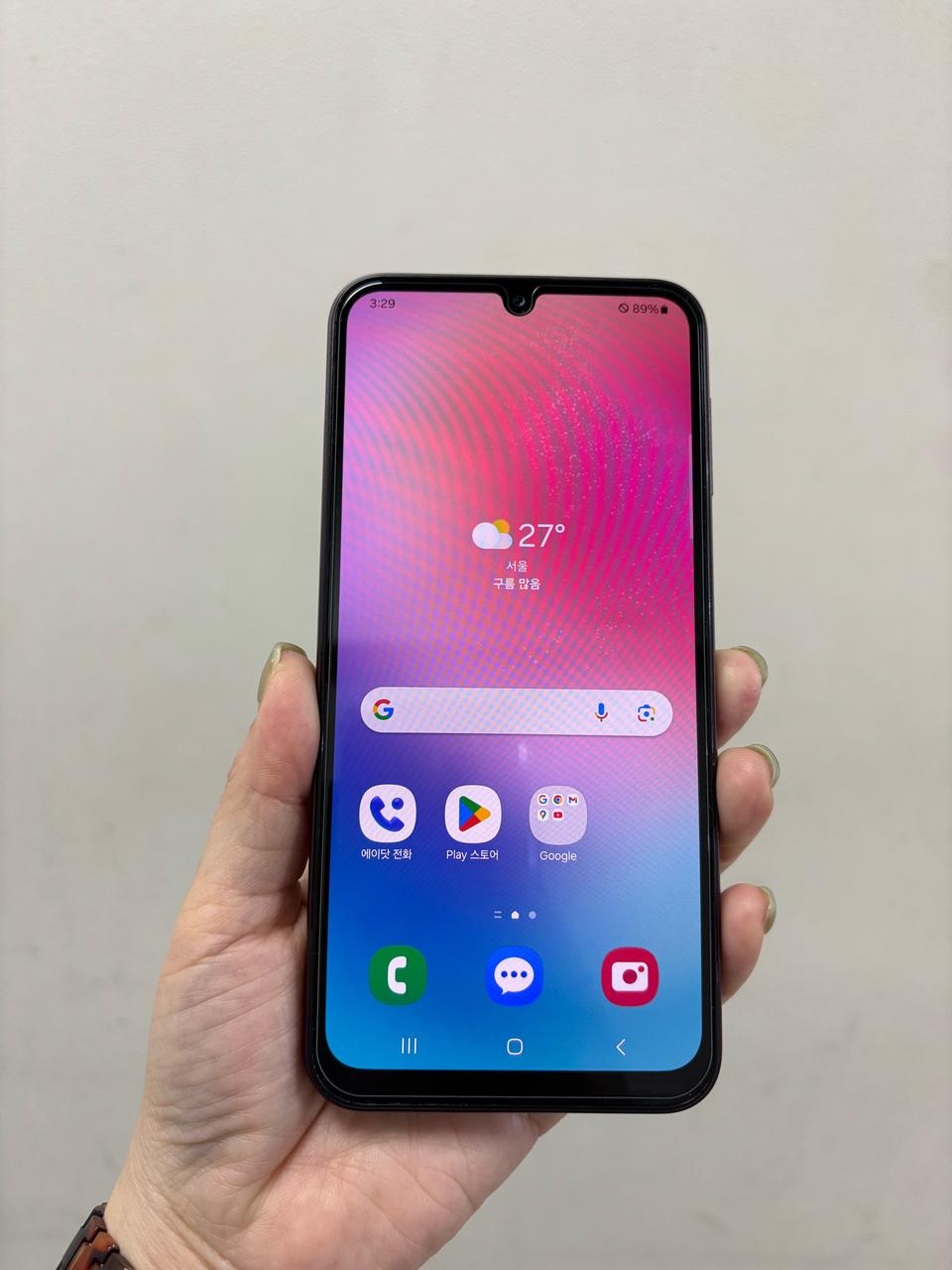 (부산중고폰) 갤럭시A24 다크레드 128기가 상태최상 판매해요