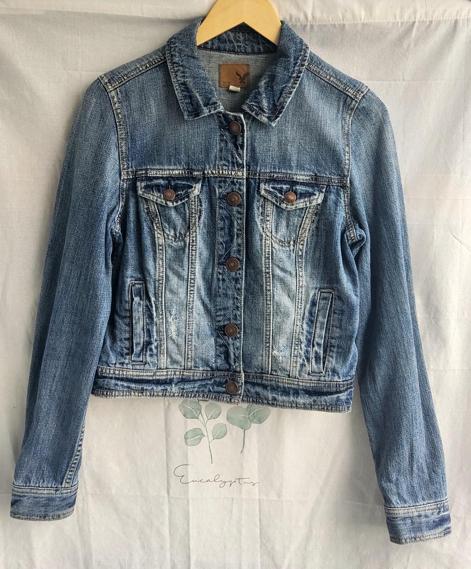 AMERICAN EAGLE 아메리칸 이글 데님 자켓 여성용 M사이즈