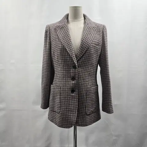 1670 [밀라노 스토리] 체크 테일러드 자켓 66