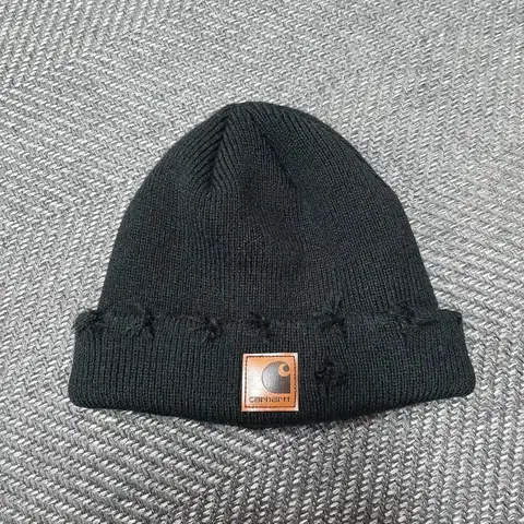 칼하트 블랙 와치햇 비니