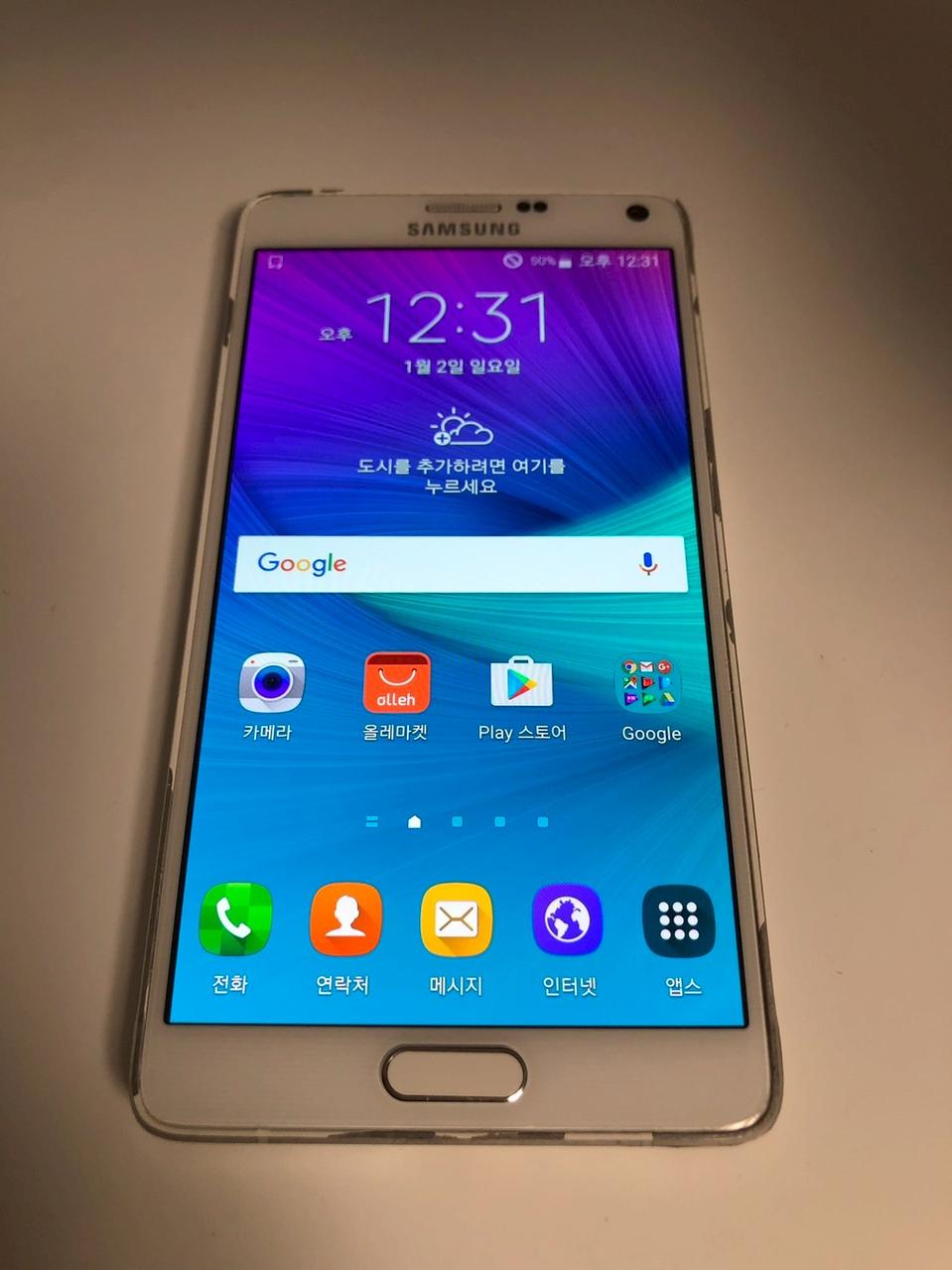 갤럭시 노트4 S-LTE 화이트 기기 판매(49726)