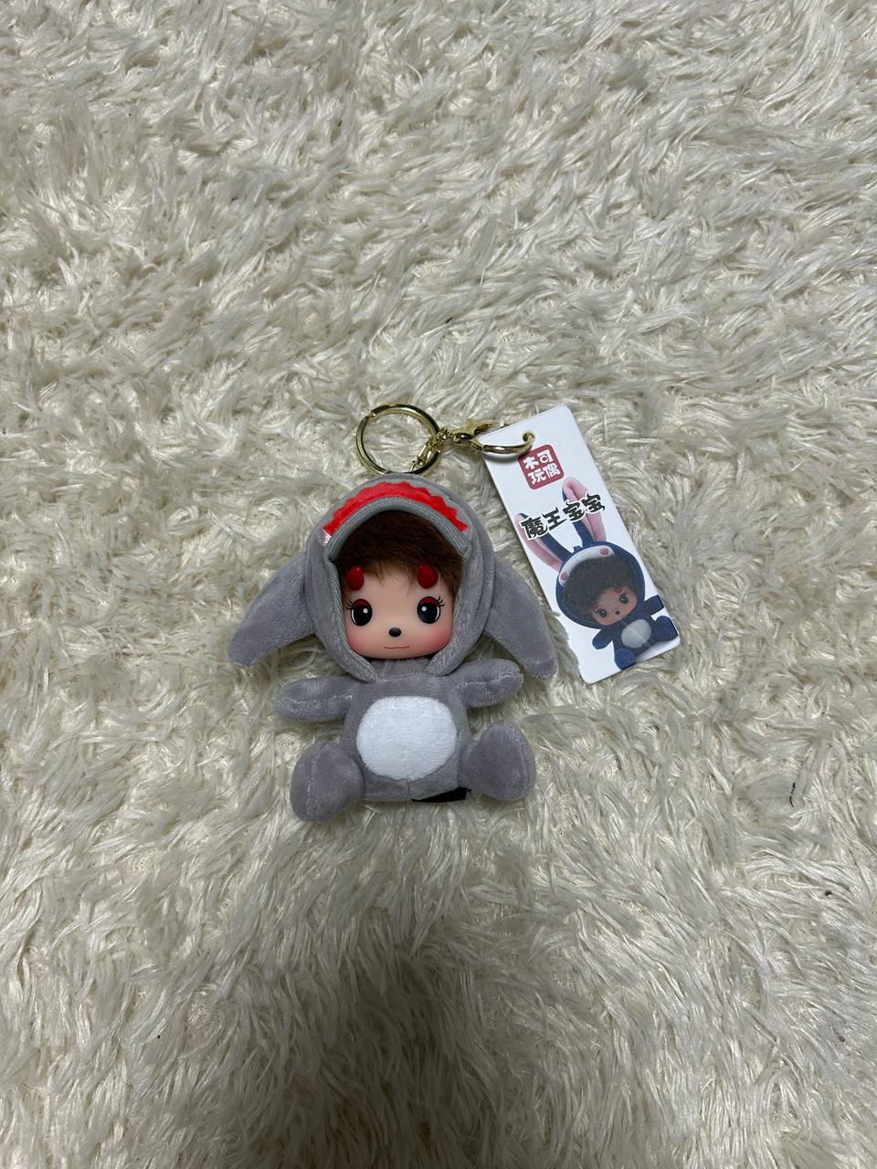 (새상품) 악마 몬치치 인형 키링