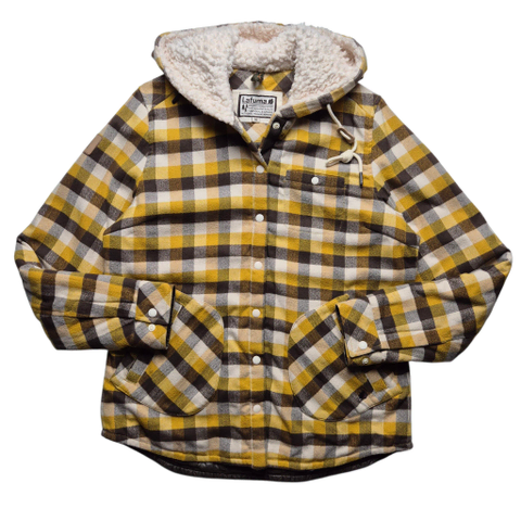 [95] 라퓨마 체크 후드자켓