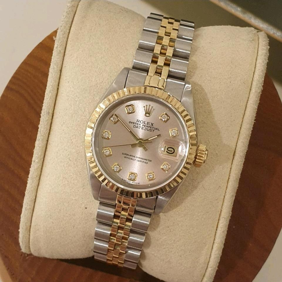 롤렉스 데이저스트 6917 핑크콤비 오토매틱