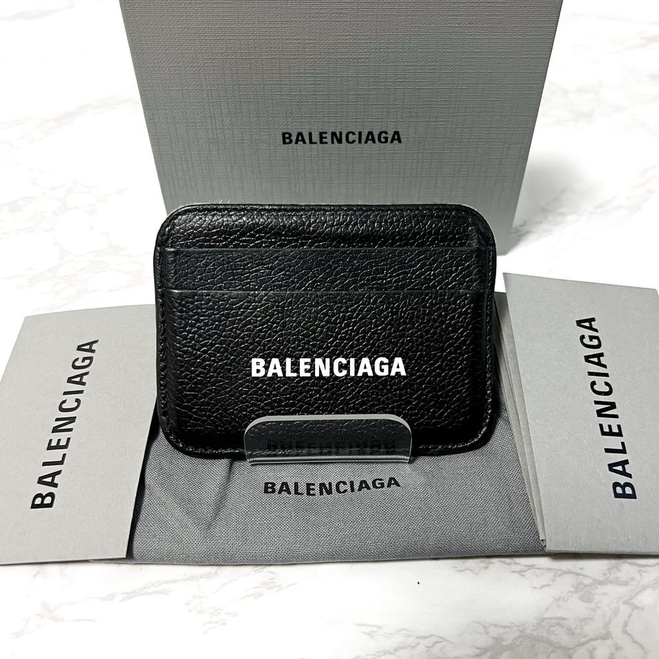 발렌시아가 그레이니 카프스킨 카드지갑