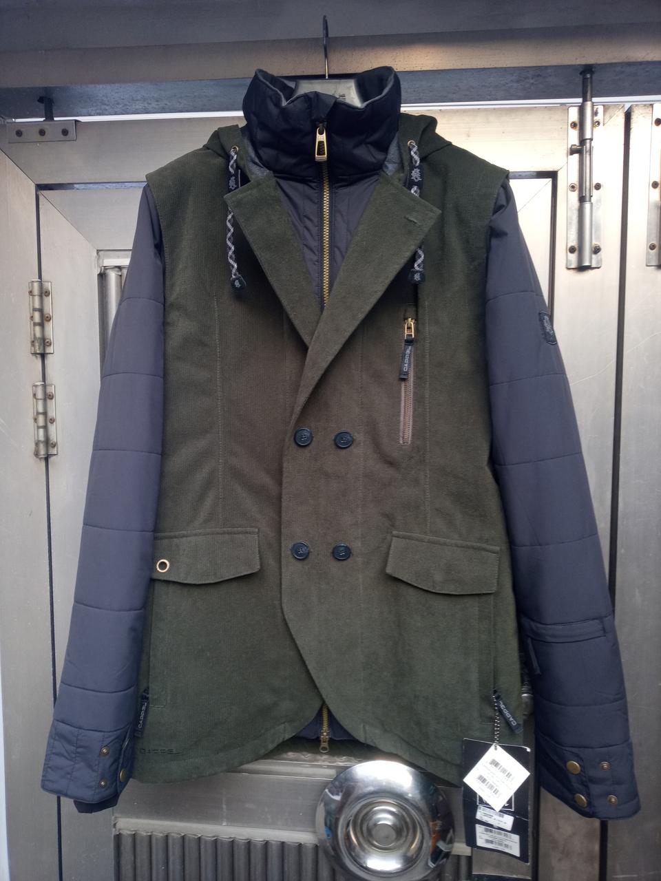 CAPP3L 코듀로이 후드 패딩 멀티점퍼 95호 새상품