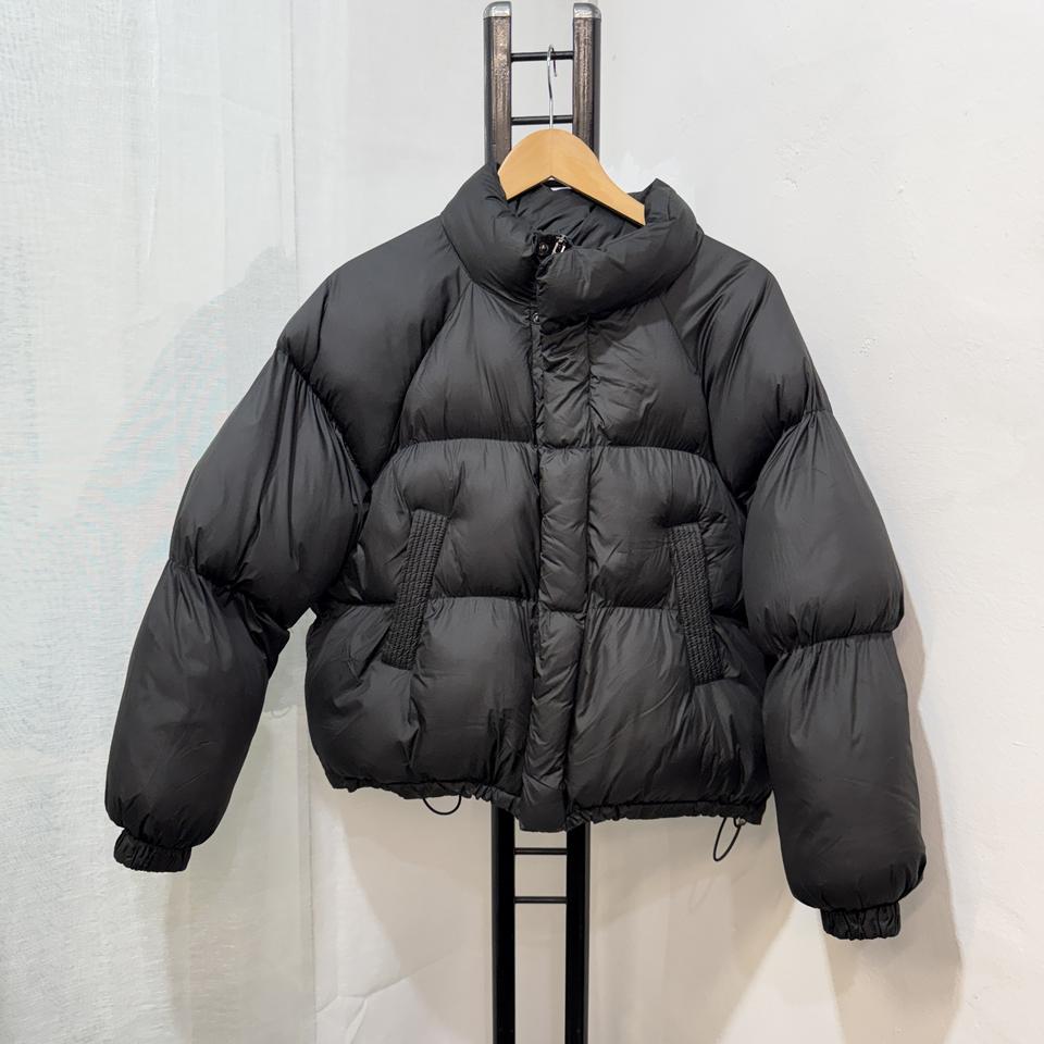 uncover 언커버 매트블랙숏패딩 파우더패딩 숏패딩 3917