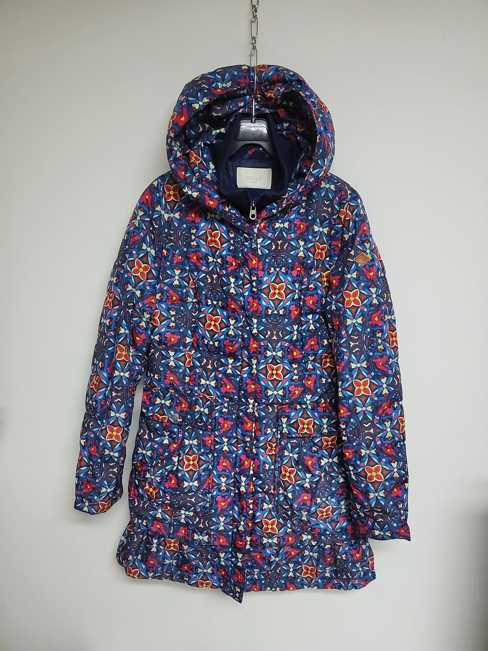 오일릴리 후드 롱패딩 밑단레이스 여 55