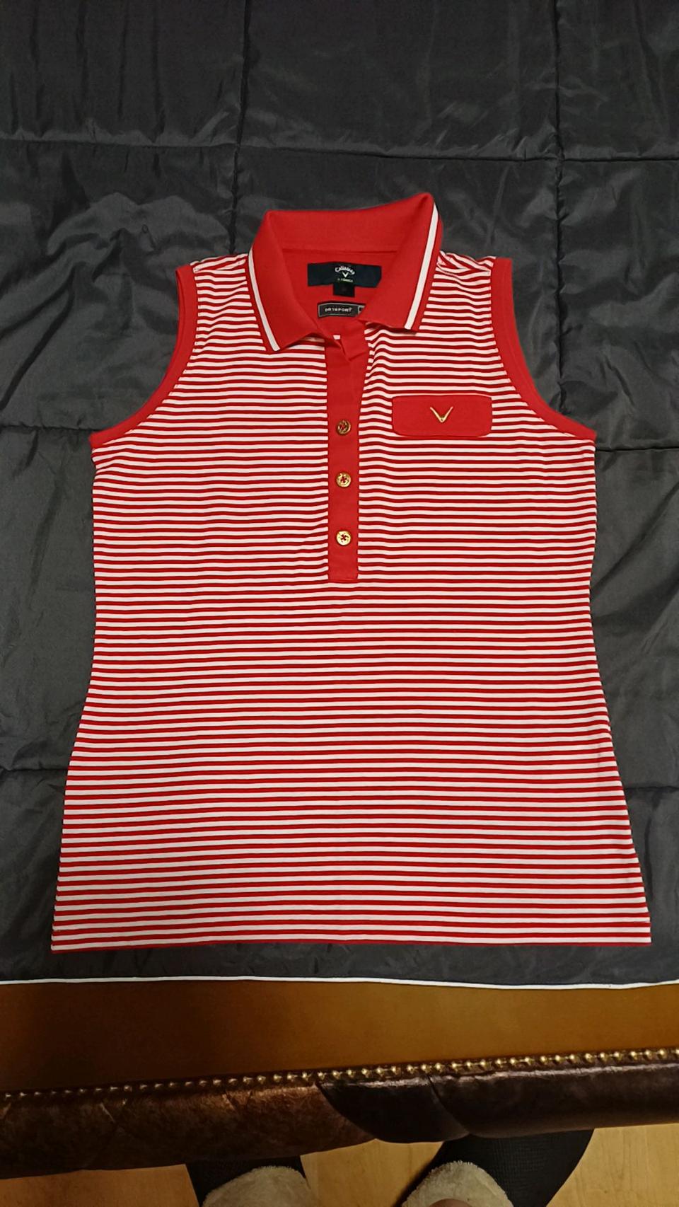 캘러웨이 골프민소매 85 여성55 가슴44 기장59