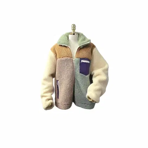 제시뉴욕 덤블 양털 플리스 집업 자켓