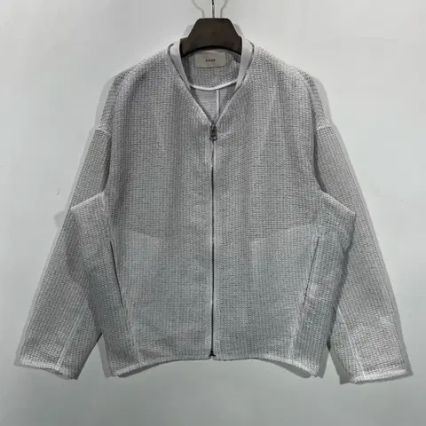 한섬 시스템 하니콤 집업 가디건