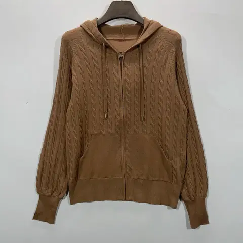 조르쥬레쉬 비스코스 50 니트 후드집업