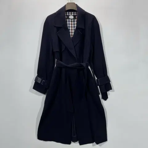 대현 dewl 듀엘 폴리 레이온 트렌치코트