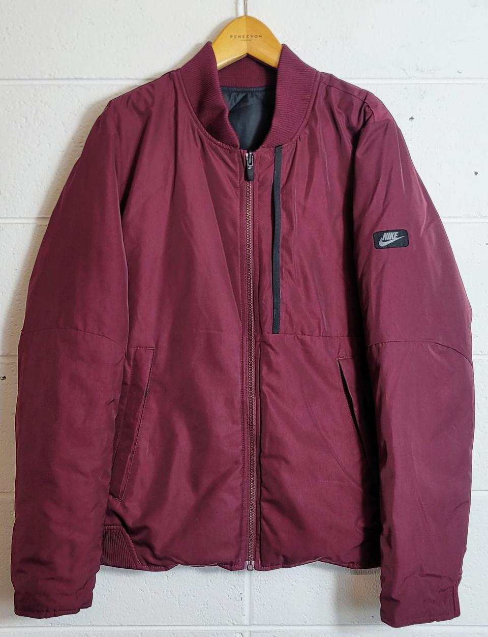 나이키 리버시블(양면) 덕다운(오리털) 패딩 블루종점퍼 판매