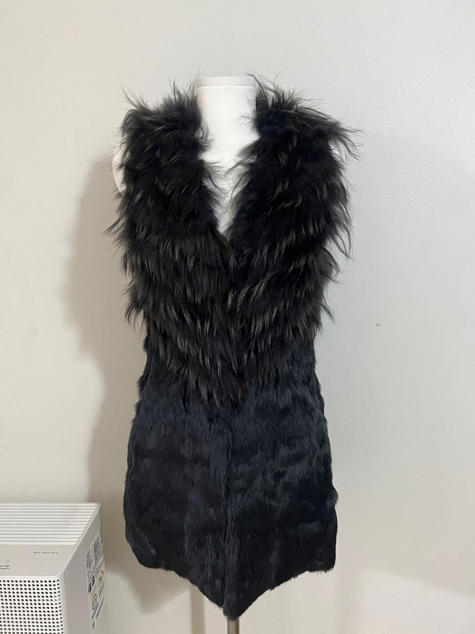 ZIO SONGZIO 여성 털 조끼 85-160