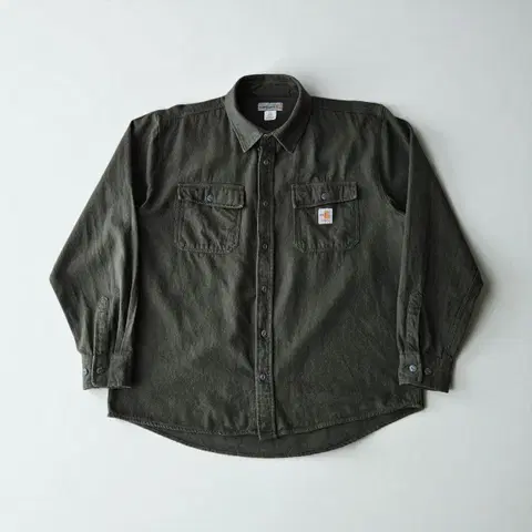 FR칼하트 기모 세미오버핏 긴팔셔츠 XL