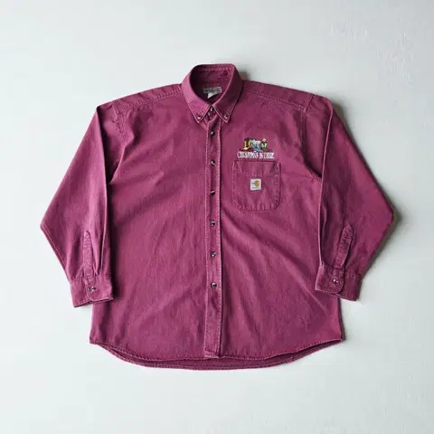 FR칼하트 면 오버핏 긴팔셔츠 L