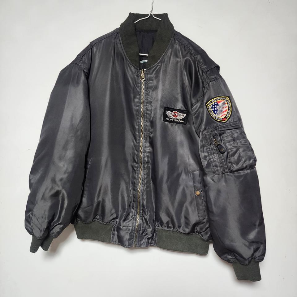 빈티지 리버시블 항공점퍼 110~115 봄버자켓
