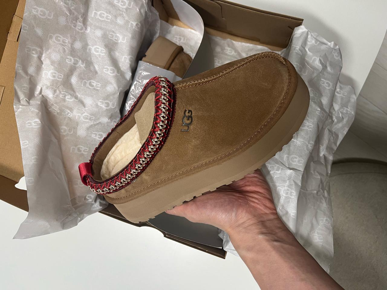 [새상품]어그 타즈 w 체스트넛 230