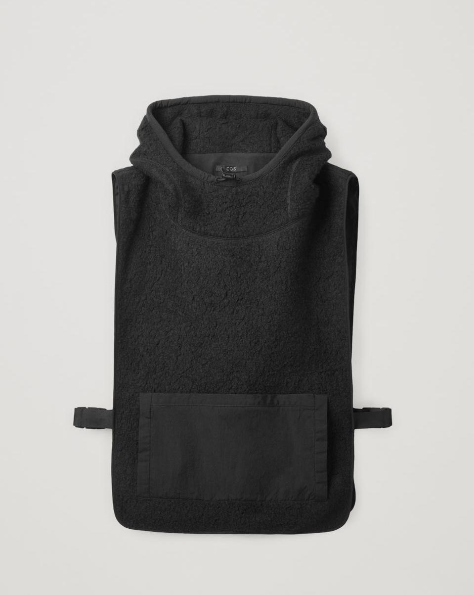 (새상품)cos 테디후드 베스트