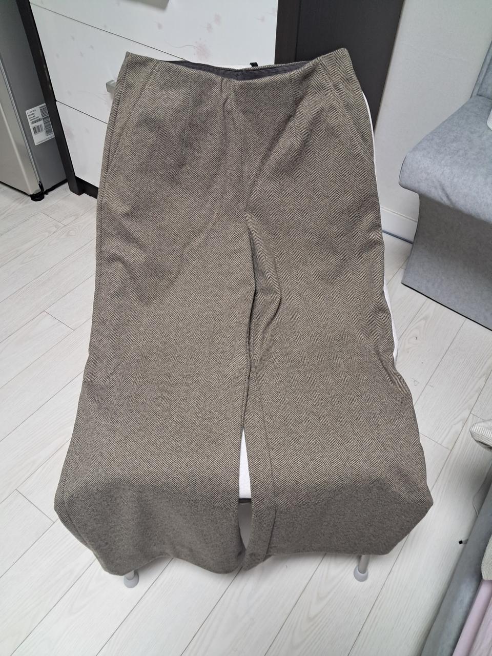 새상품. 기모와이드팬츠 밴딩