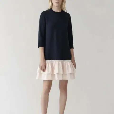 코스 COS 니트 프릴 원피스 사이즈 EUR M