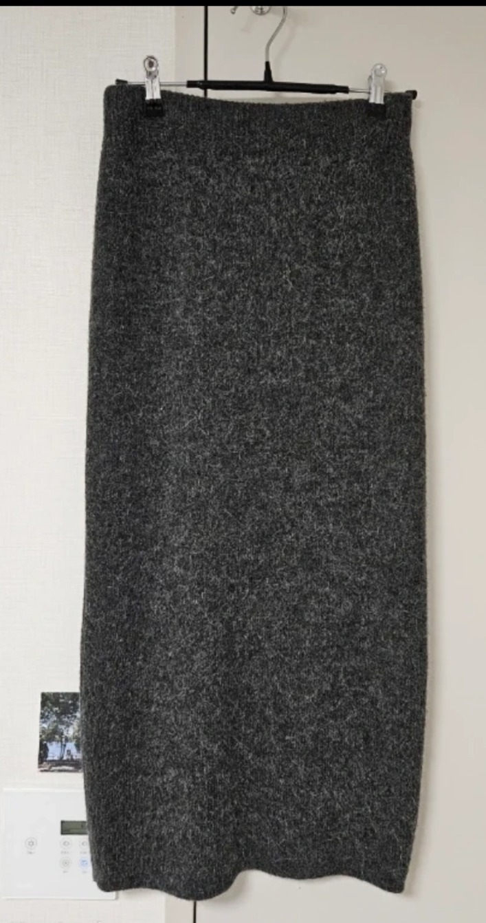 새제품 앙고라 스커트 55