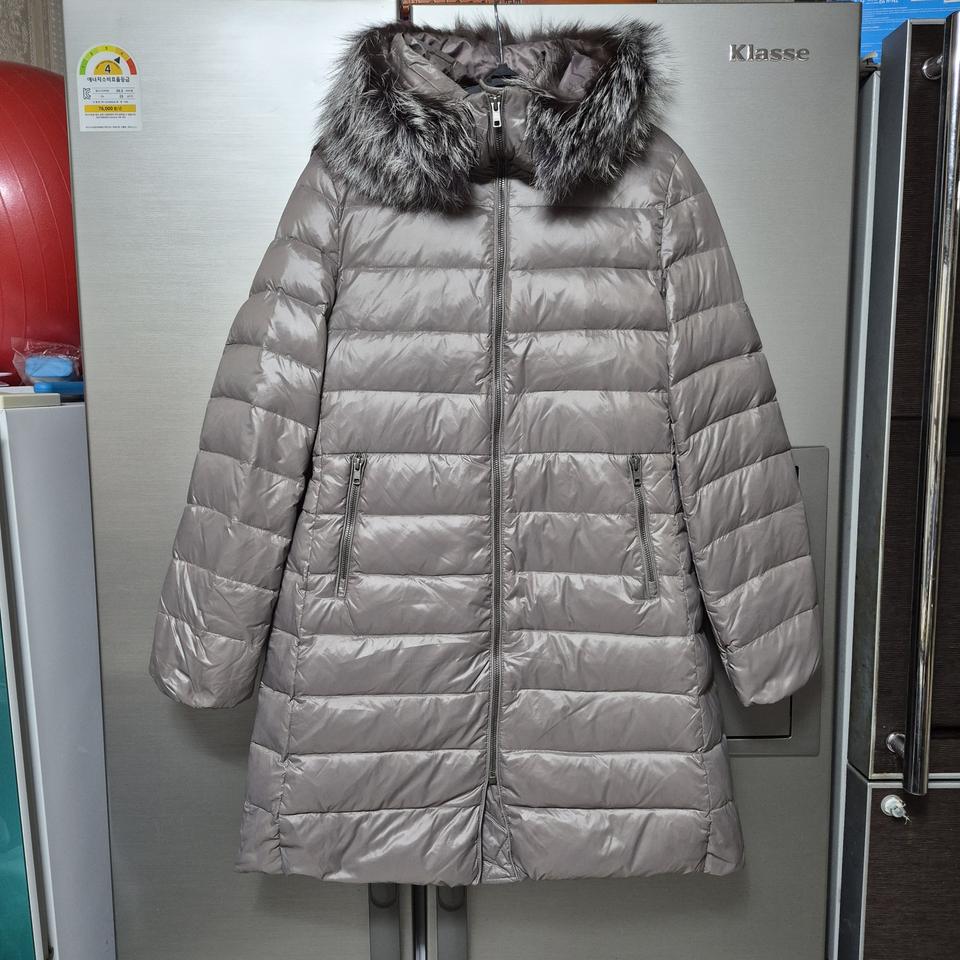 SJ WANI 실버폭스후드 경량 다운패딩