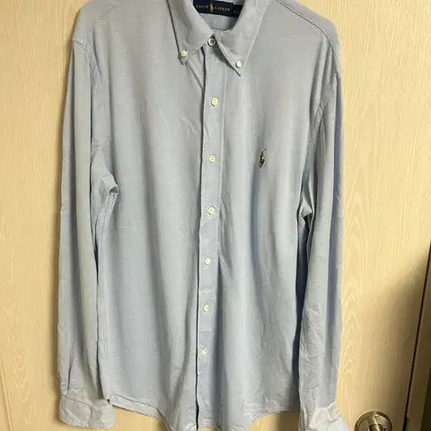 랄프로렌 셔츠 하늘색 남방 L사이즈 팜