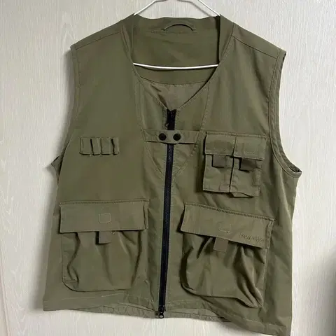 Naturehike 멀티 포켓 조끼 카키 L사이즈 팜